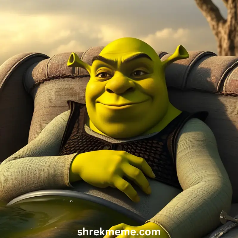 Shrek Waking Up in the Morning