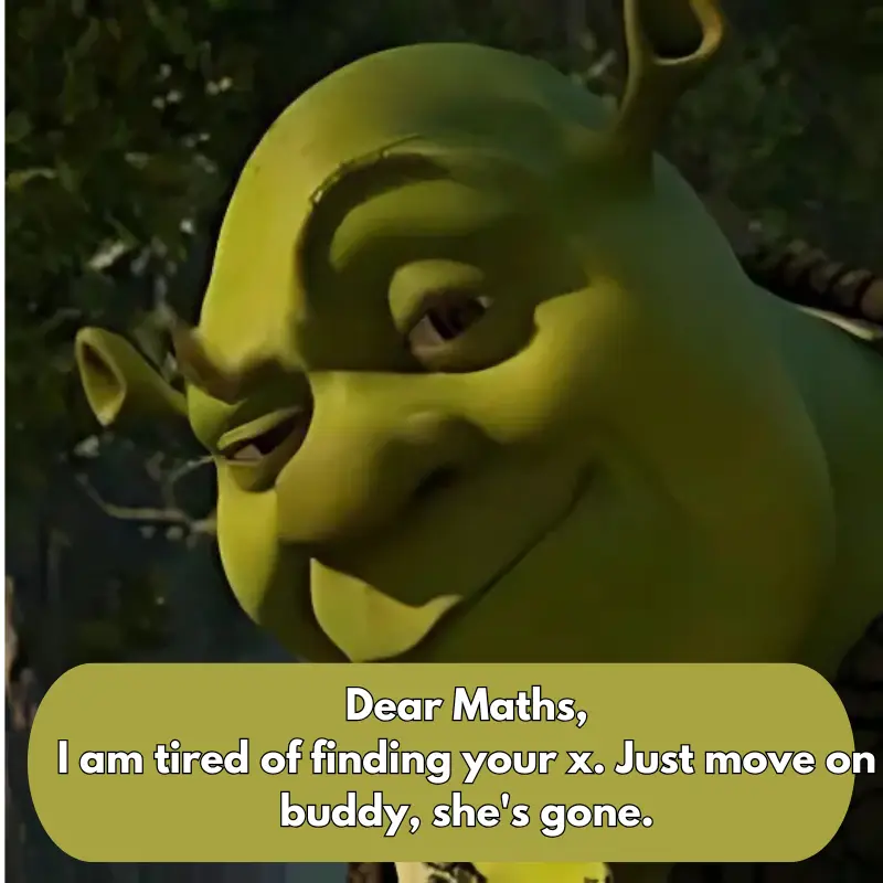 Shrek funny Math meme