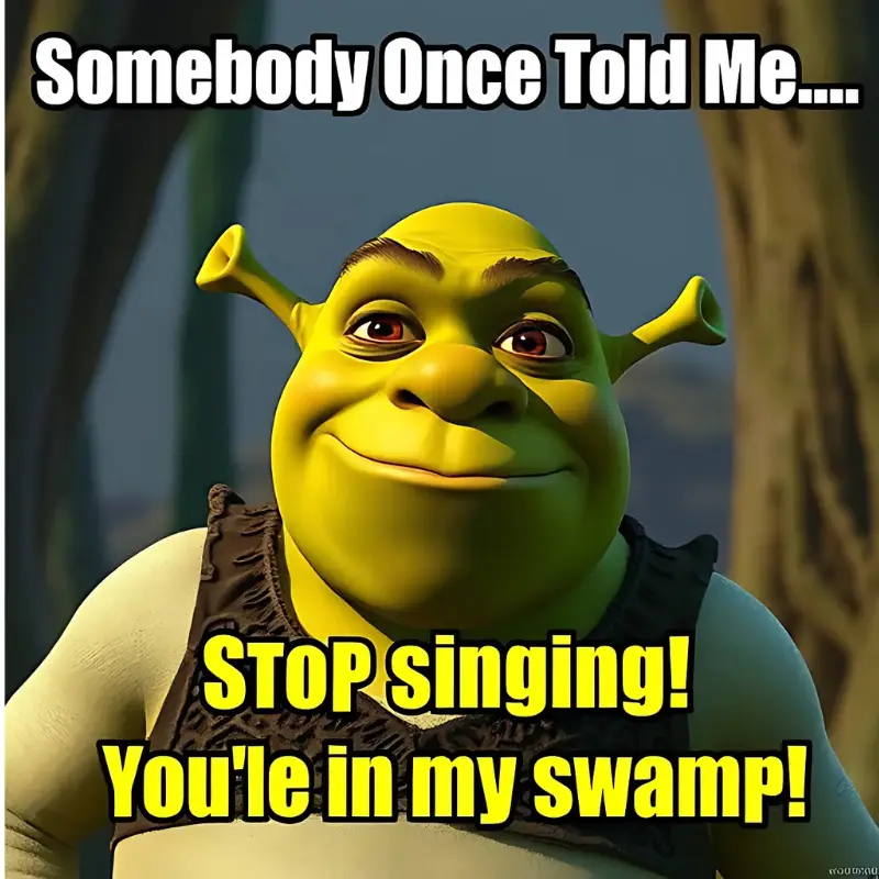 Somebody Once Told Me…
